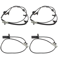 BOXI 4pcs Front & Rear Left Right ABS Wheel Speed Sensor Fit for Je-ep Commander 2006-2010