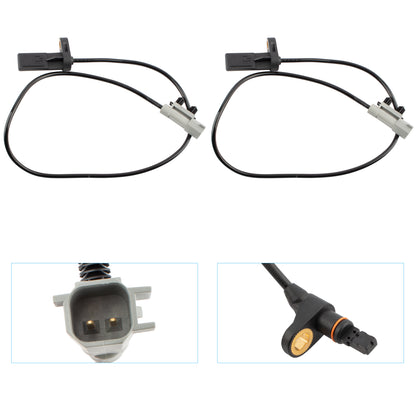 BOXI 4pcs Front & Rear Left Right ABS Wheel Speed Sensor Fit for Je-ep Commander 2006-2010 — product photo 2