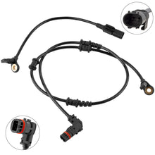 BOXI 2PCS Front/Rear+Left/Right ABS Wheel Speed Sensor Fit for Mercedes-Benz