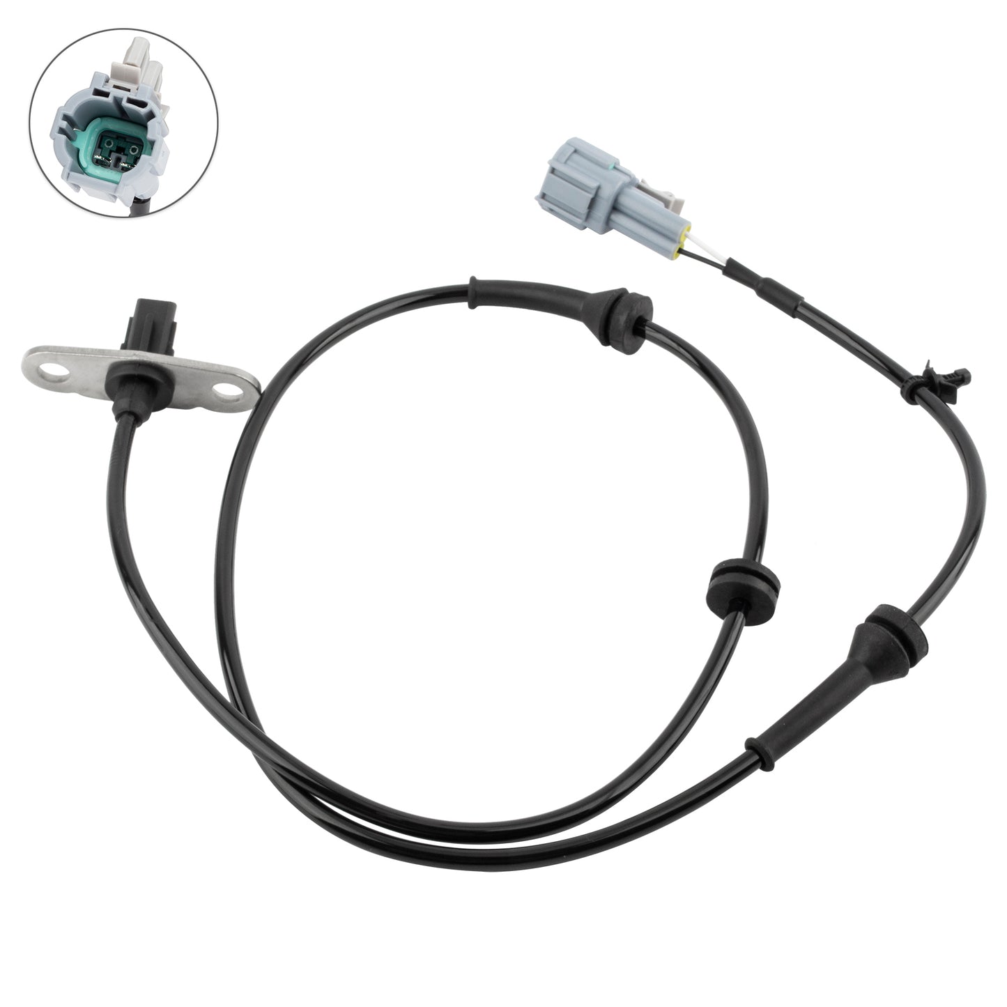 BOXI 1pcs Rear Right Passenger Side ABS Wheel Speed Sensor Fit for Nissan Xterra 2005 2006 2007