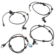 BOXI 4pcs Front and Rear Left and Right Side ABS Wheel Speed Sensors Fit for Nissan Maxima 2004