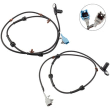 BOXI 4pcs Front and Rear Left and Right Side ABS Wheel Speed Sensors Fit for Nissan Maxima 2004 — product photo 2