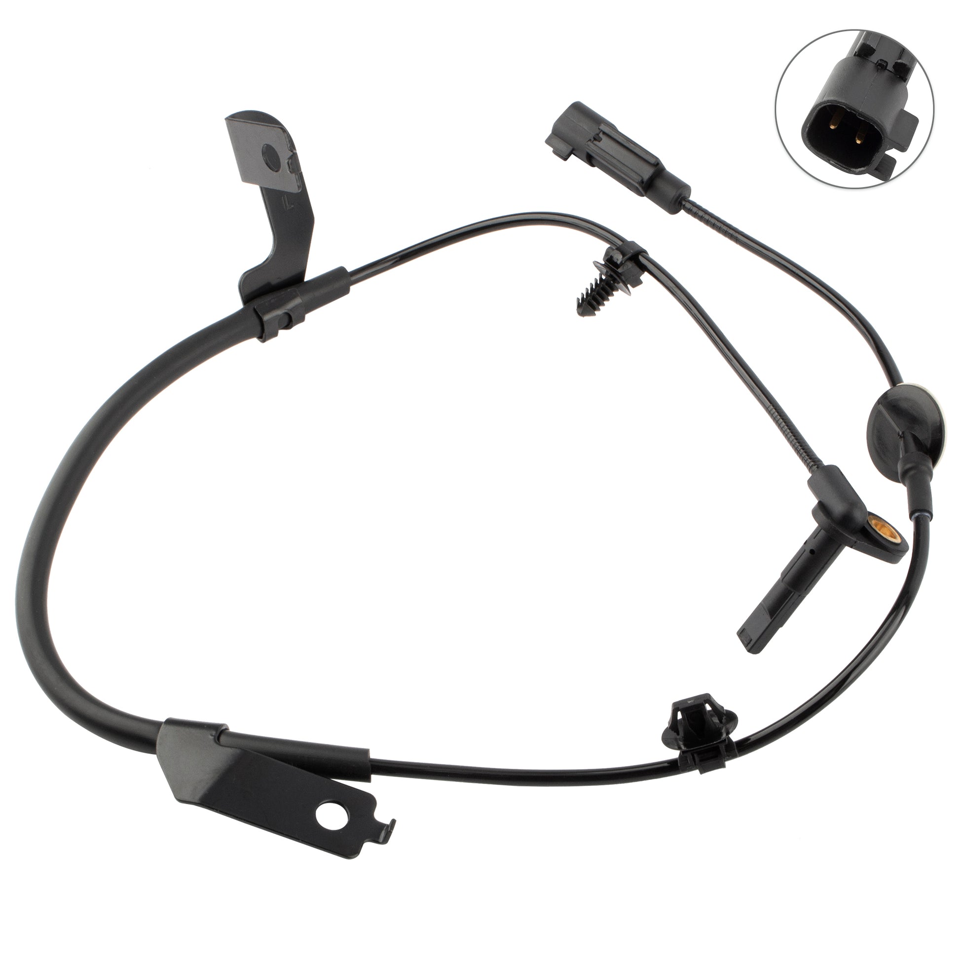 BOXI Front Left Driver Side ABS Wheel Speed Sensor Fit for 2007-2012 for DOD-ge Caliber — product photo 2