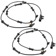BOXI 2Pcs Front Left & Right ABS Wheel Speed Sensor Fit 2008-2017 for Jeep Wrangler 3.6L 3.8L
