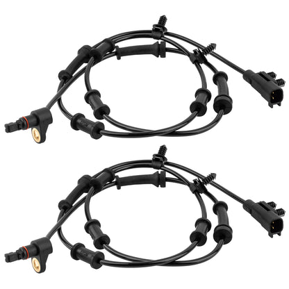 BOXI 4pcs Front + Rear Left & Right ABS Wheel Speed Sensor Fit for Jeep Wrangler 2008-2017 3.6L 3.8L — product photo 3