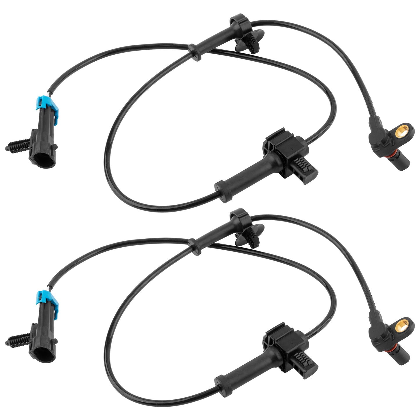 BOXI 2pcs Rear Left & Right ABS Wheel Speed Sensor Fit for 2007-2014 for Cadillac Escalade EXT ESV
