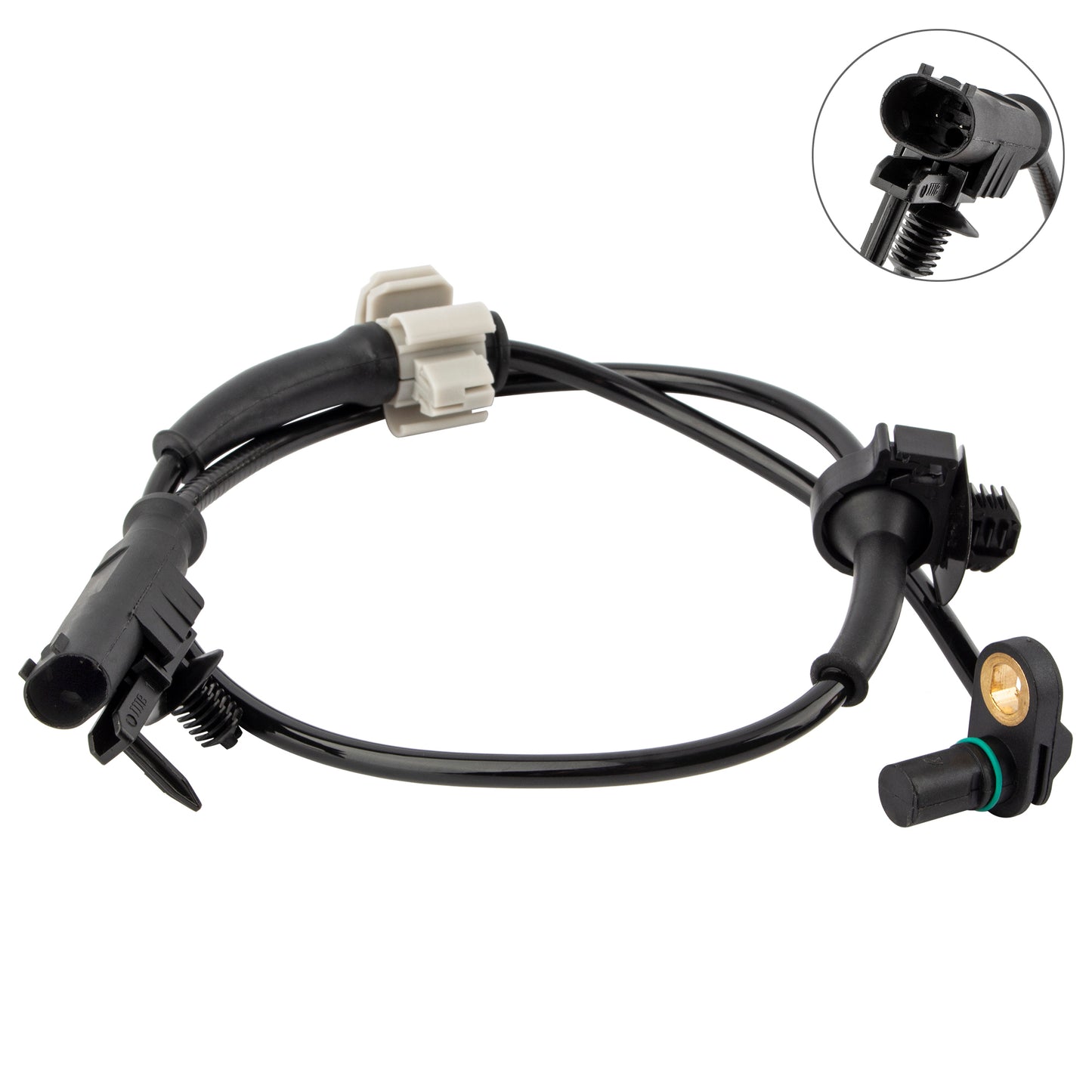 BOXI Qty(4) Front + Rear Left & Right ABS Wheel Speed Sensor Fit 2007-2012 for Cadillac Escalade — product photo 2