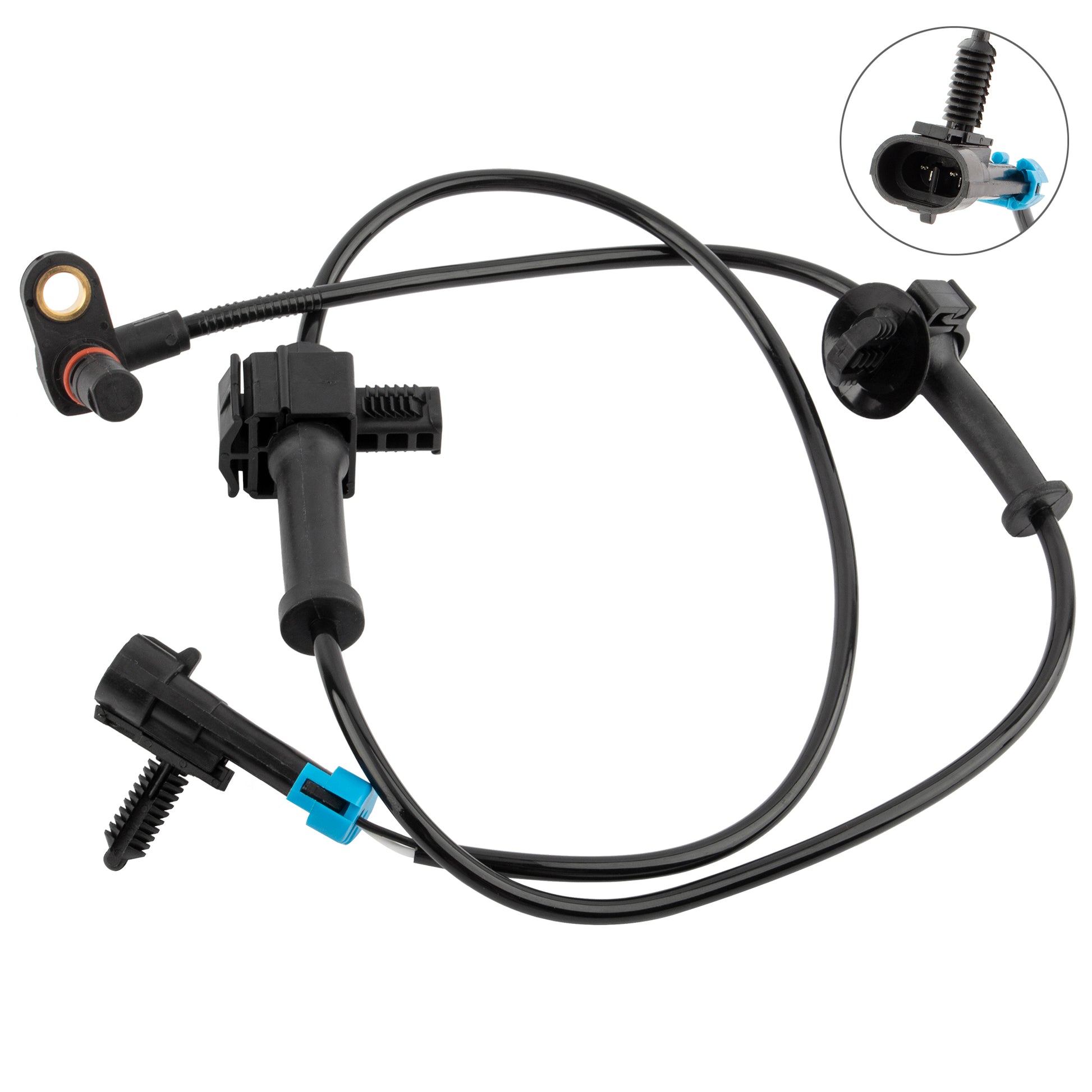 BOXI Qty(4) Front + Rear Left & Right ABS Wheel Speed Sensor Fit 2007-2012 for Cadillac Escalade — product photo 3