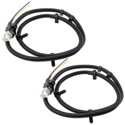 BOXI 2pcs Front Left & Right Side ABS Wheel Speed Sensor Compatible for Buick for Cadillac