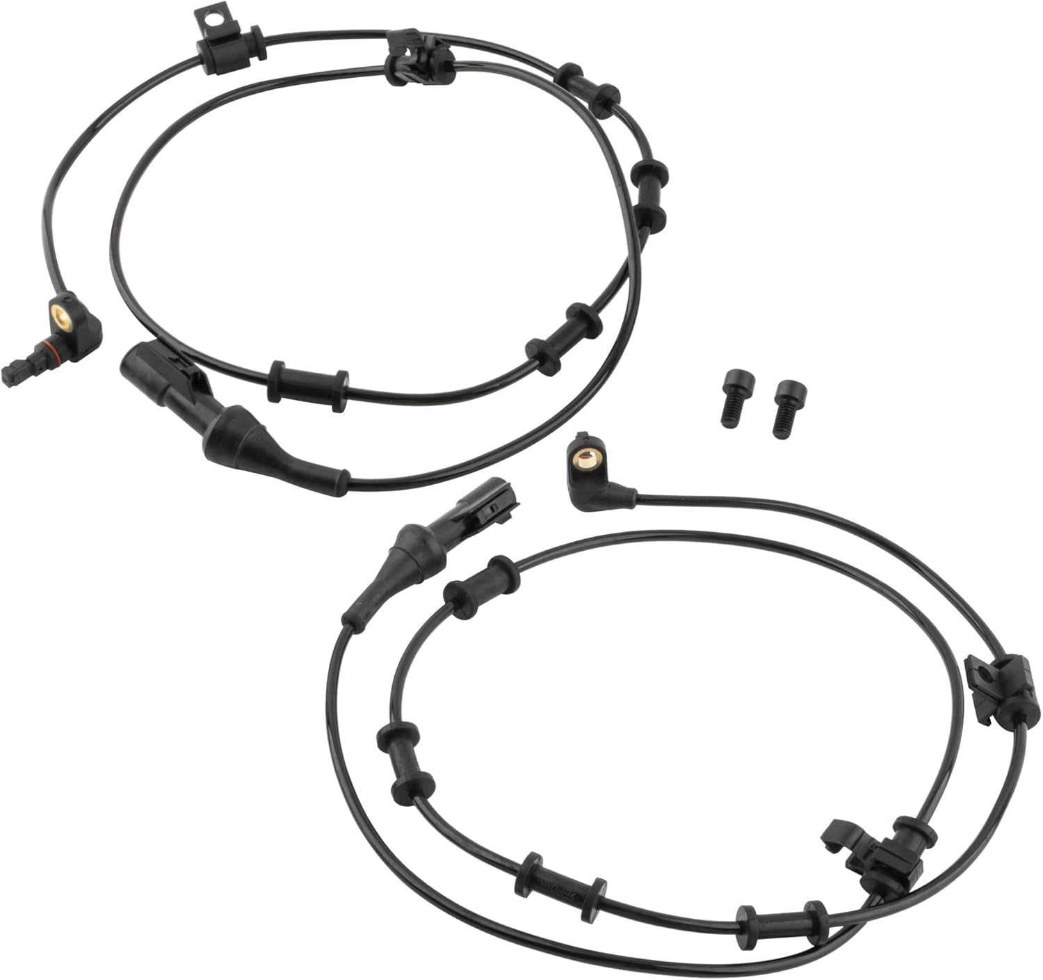 BOXI 2pcs Front Left & Right Side ABS Wheel Speed Sensor Fit for Ford Expedition 2003-2004 4.6L