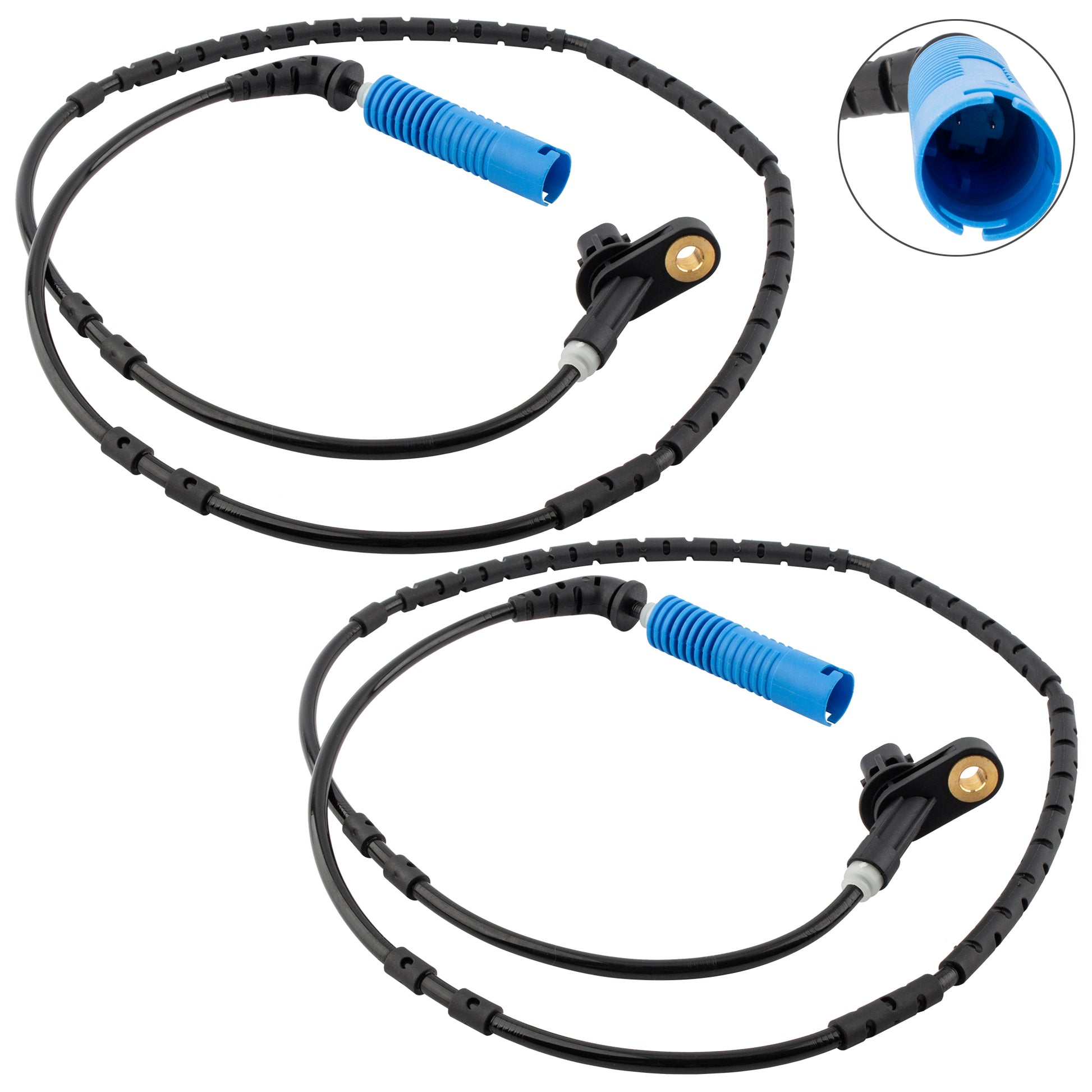 BOXI (Set of 4) Front & Rear Right & Left Side ABS Wheel Speed Sensor Fit for BMW E46 320i 323ci — product photo 2