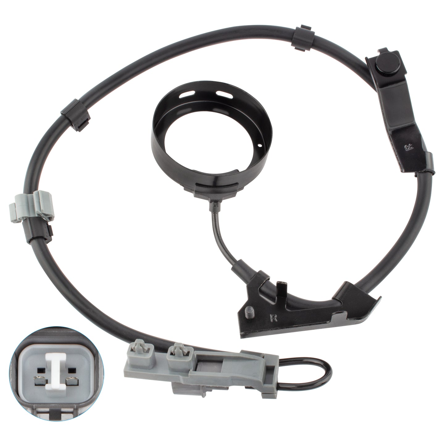 BOXI Front Right Passenger Side ABS Wheel Speed Sensor Fit for Chevrolet Colorado 2004 2005 2006 — product photo 3