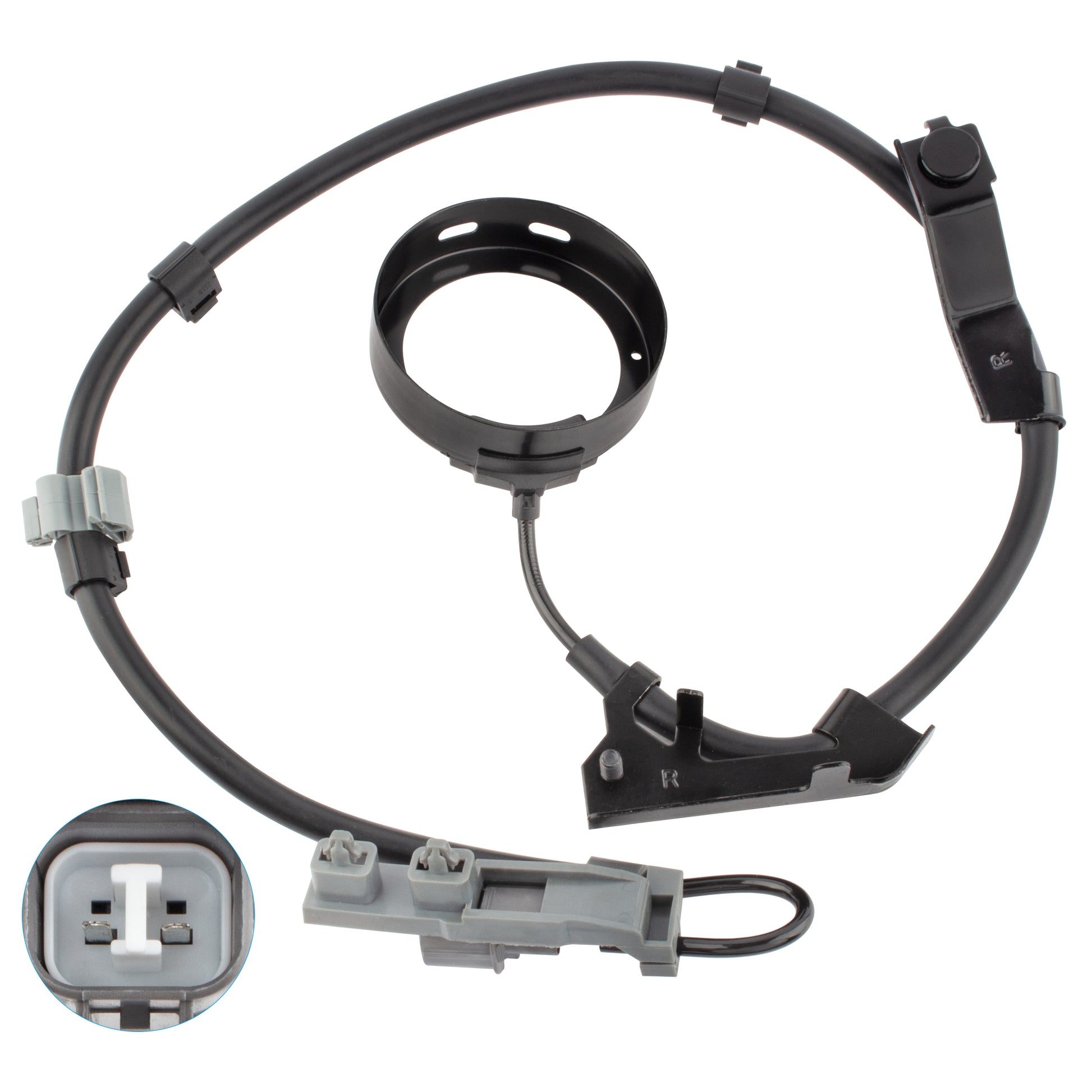 BOXI Front Right Passenger Side ABS Wheel Speed Sensor Fit for Chevrolet Colorado 2004 2005 2006 — product photo 3