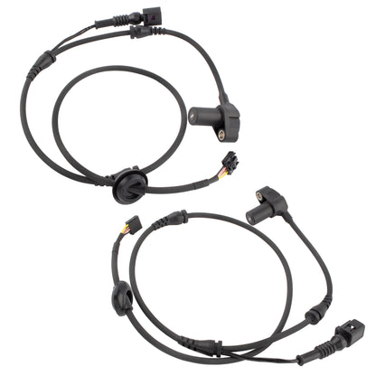 BOXI 2pcs Front Left & Right Side ABS Wheel Speed Sensor Fit for Audi A4 2002 2003 2004