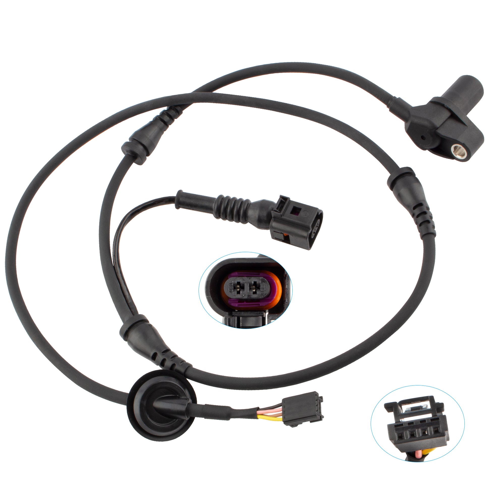 BOXI Front Left or Right Side ABS Wheel Speed Sensor Fit for Audi A4 — product photo 2