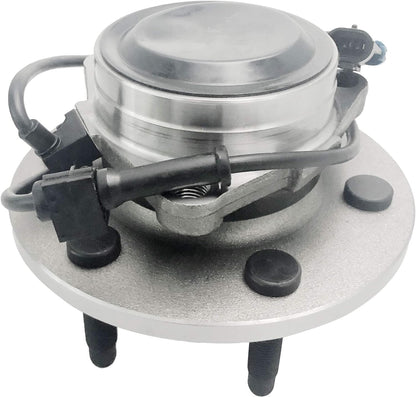 BOXI Front Left or Right Wheel Hub and Bearing Assembly 6 Lugs with ABS for 1999-2012 for Chevy
