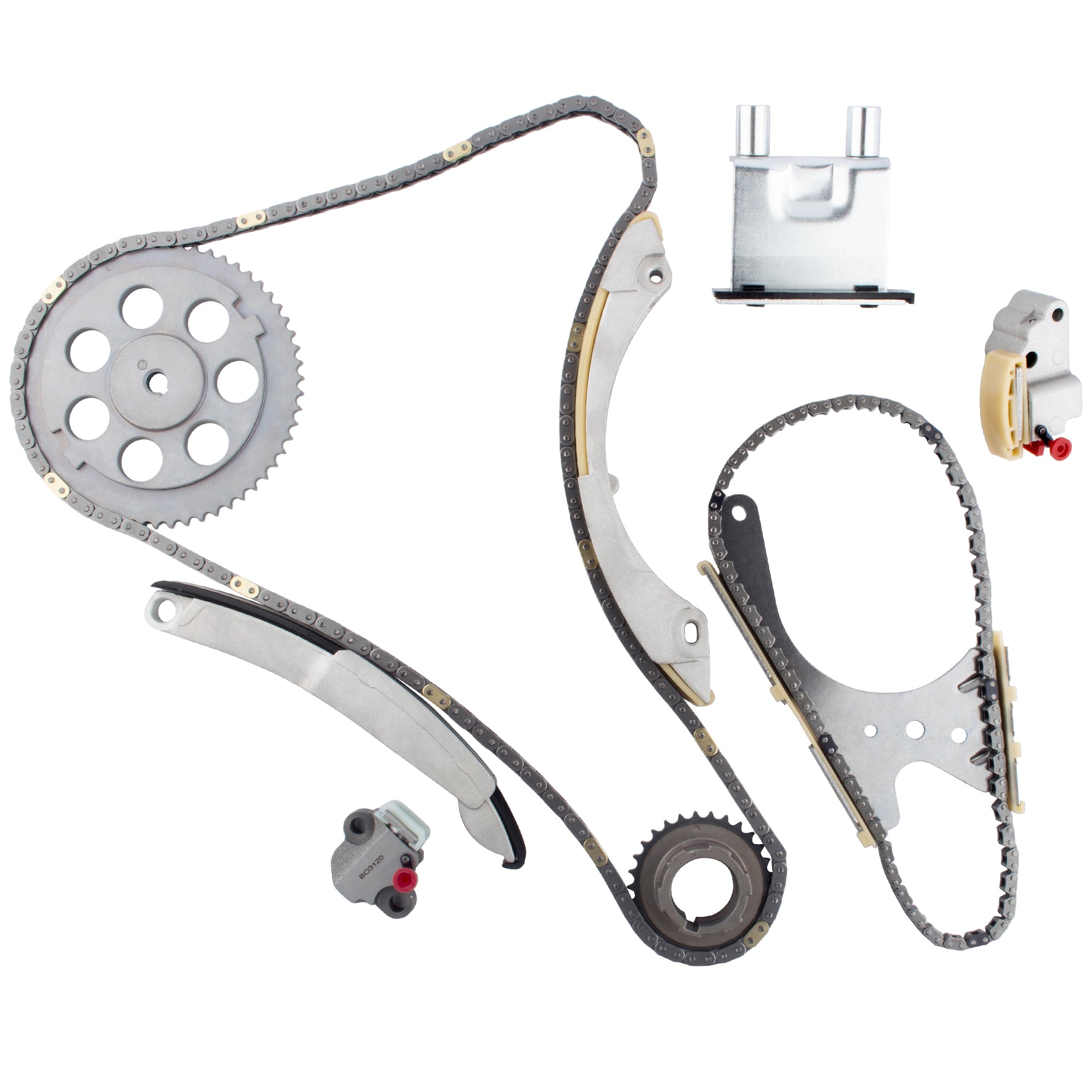 BOXI Timing Chain Kit fits for 2004-2007 for Buick Rainier for Chevy Colorado Trailblazer 4.2L 2.8L