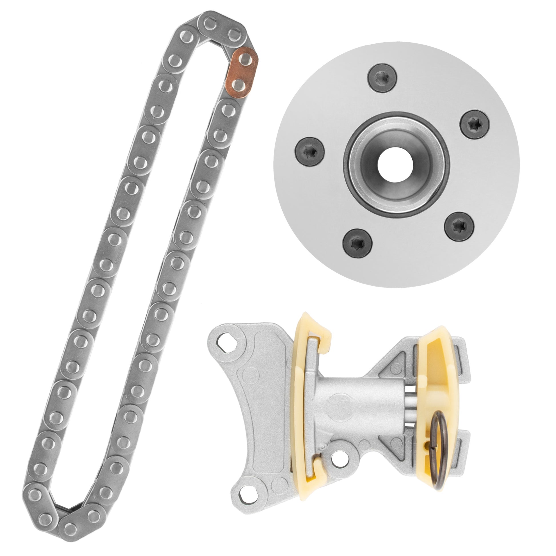 BOXI 06F109217A 06D109229B 06F109088C Camshaft Adjuster Unit + Timing Chain + Tensioner Kit Fit — product photo 3