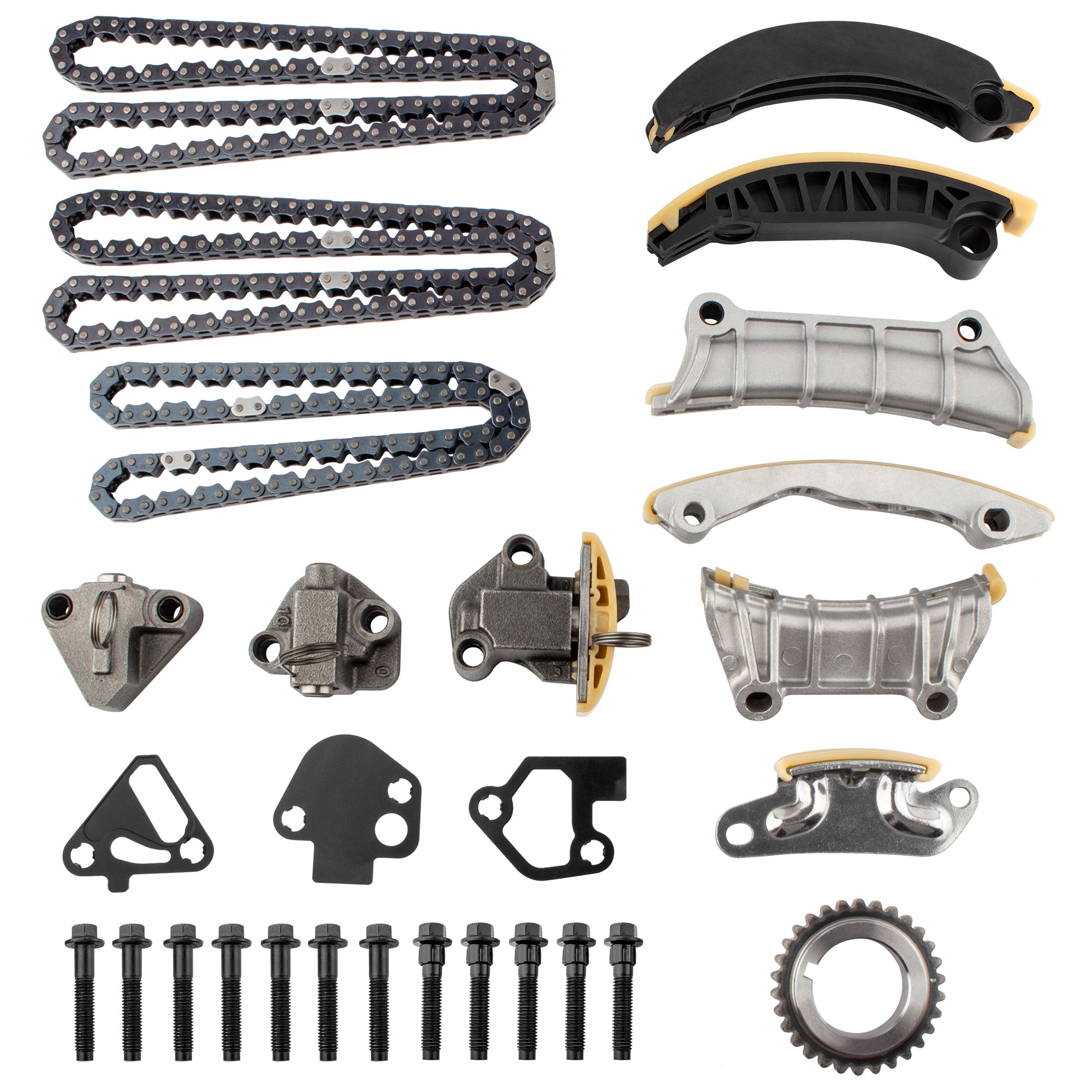 BOXI TS21003 Engine Timing Chain Kit Sets Replaces for Cadillac for Saturn for Suzuki for Buick CTS