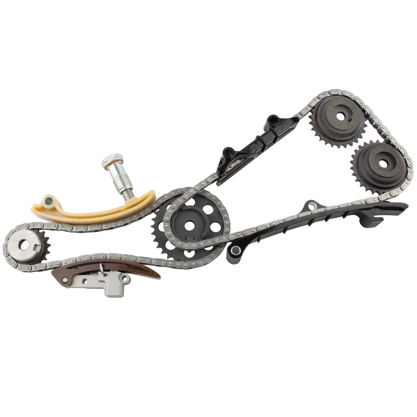 BOXI Timing Chain Kit Fit for Volkswagen EuroVan Jetta Golf 2.8L V6 1999 2000 2001 2002
