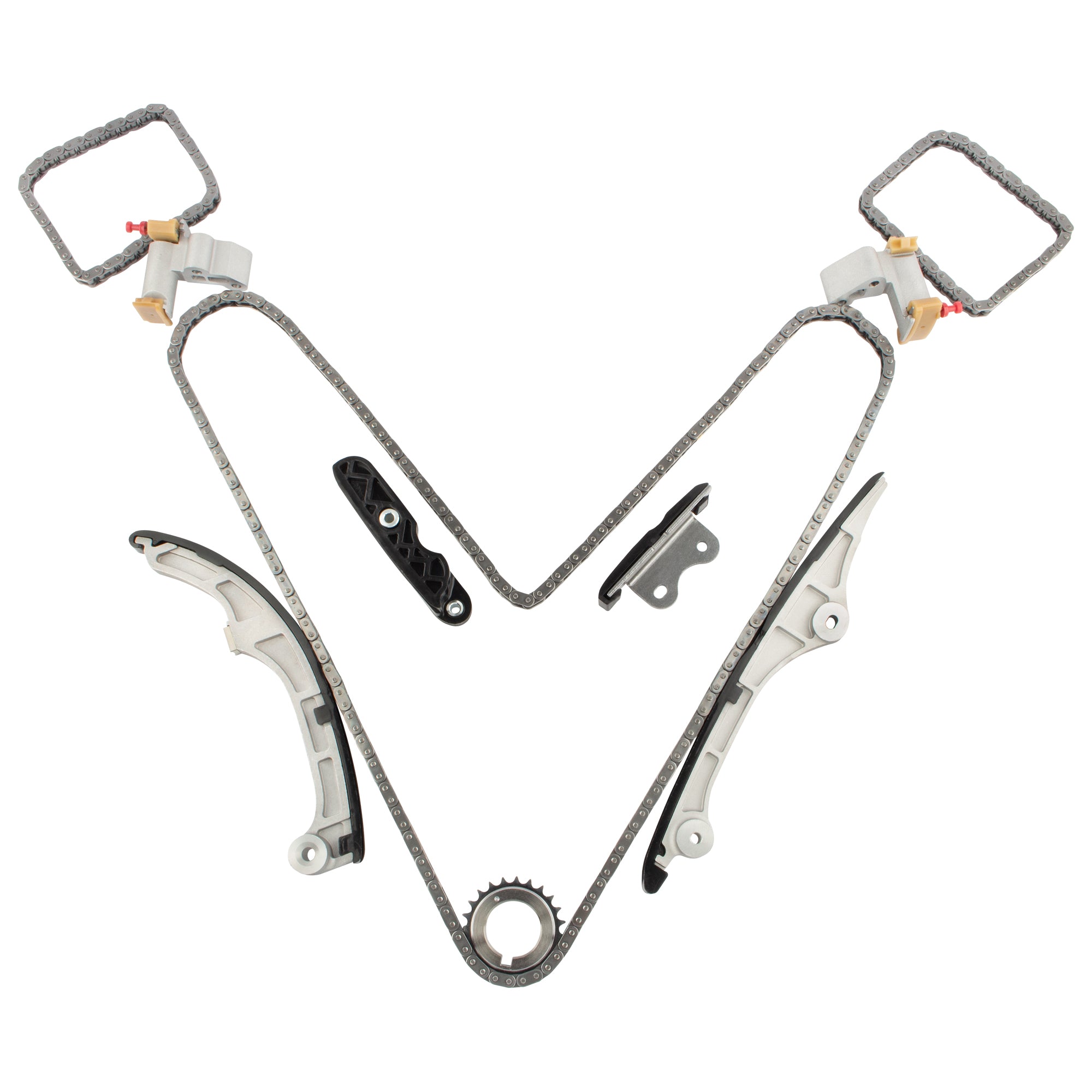 BOXI Timing Chain Kit fit for ford Edge for Lincoln MKX MKZ for Mazda CX-9 3.7L 3.5L 2007 2008 2009