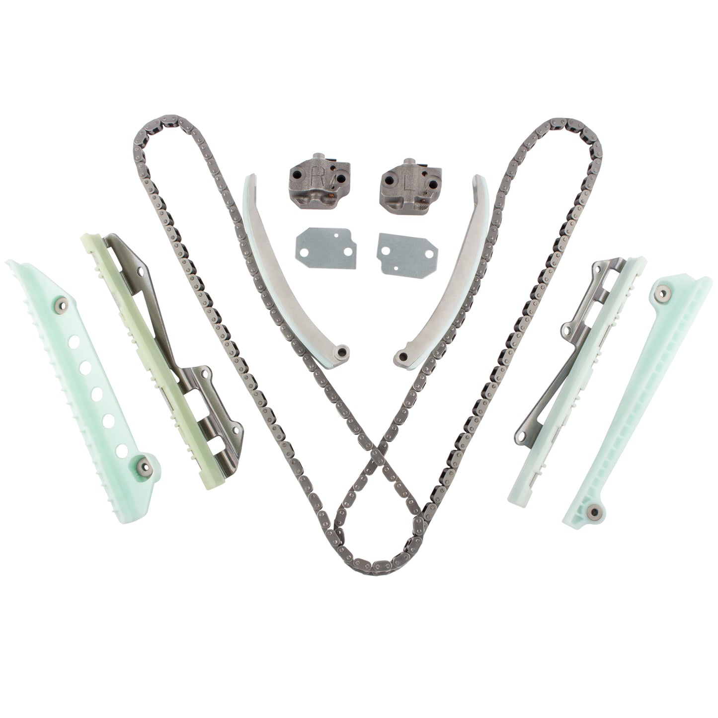 BOXI TS20387B Timing Chain Kit For 2000-2007 For Ford Crown Victoria, 2003-2011 E-150, 2007-2011