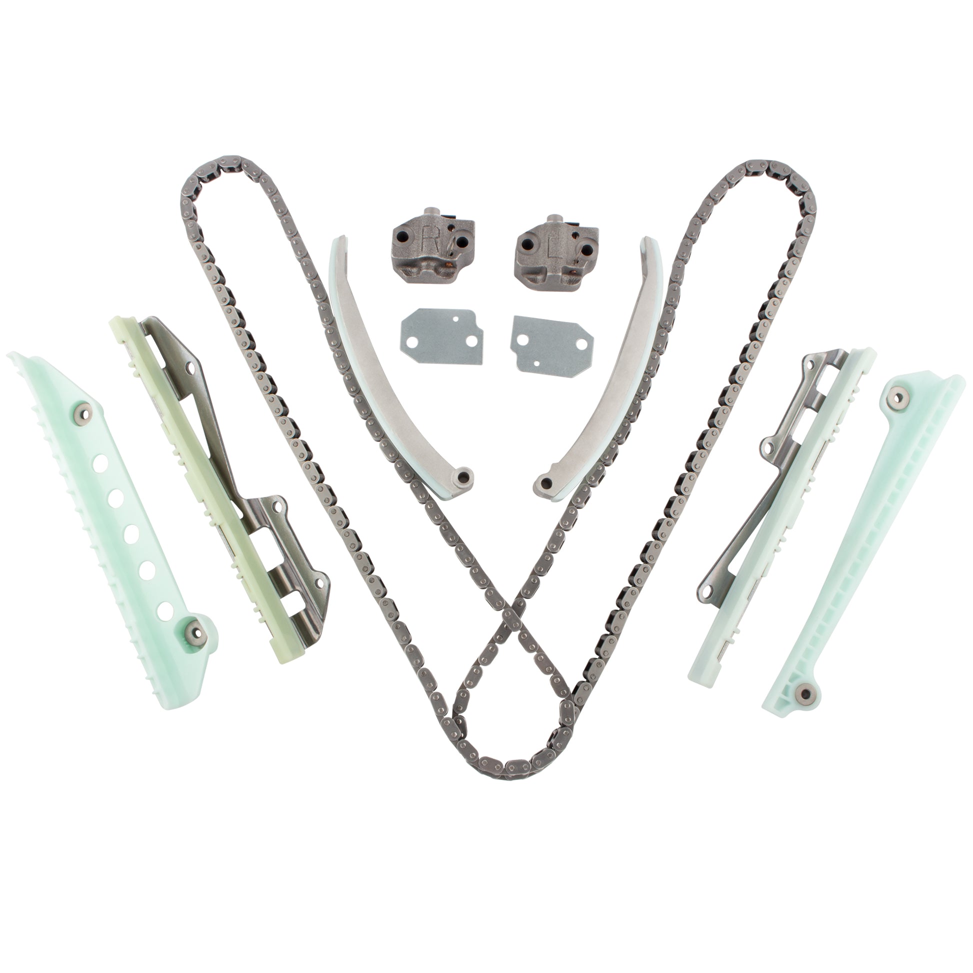 BOXI TS20387B Timing Chain Kit For 2000-2007 For Ford Crown Victoria, 2003-2011 E-150, 2007-2011