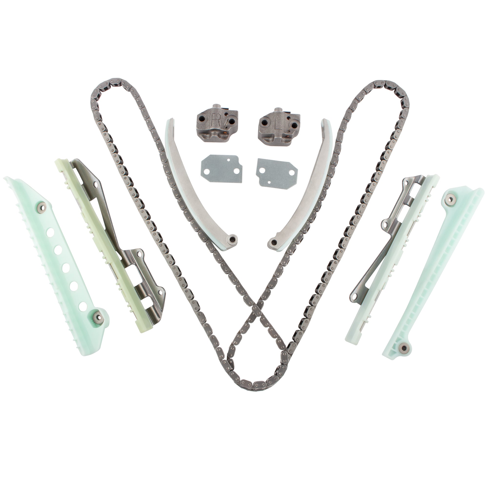 BOXI TS20387B Timing Chain Kit For 2000-2007 For Ford Crown Victoria, 2003-2011 E-150, 2007-2011