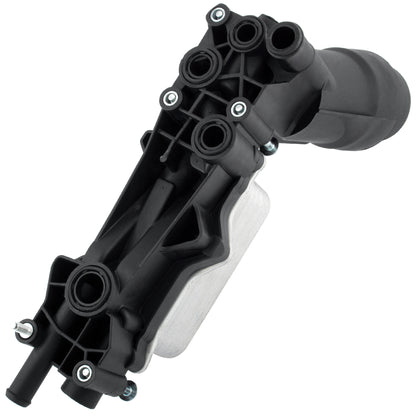 BOXI 926-959 Upgraded Aluminum Engine Oil Filter Housing Kit with Gaskets without Oil Cooler — product photo 2