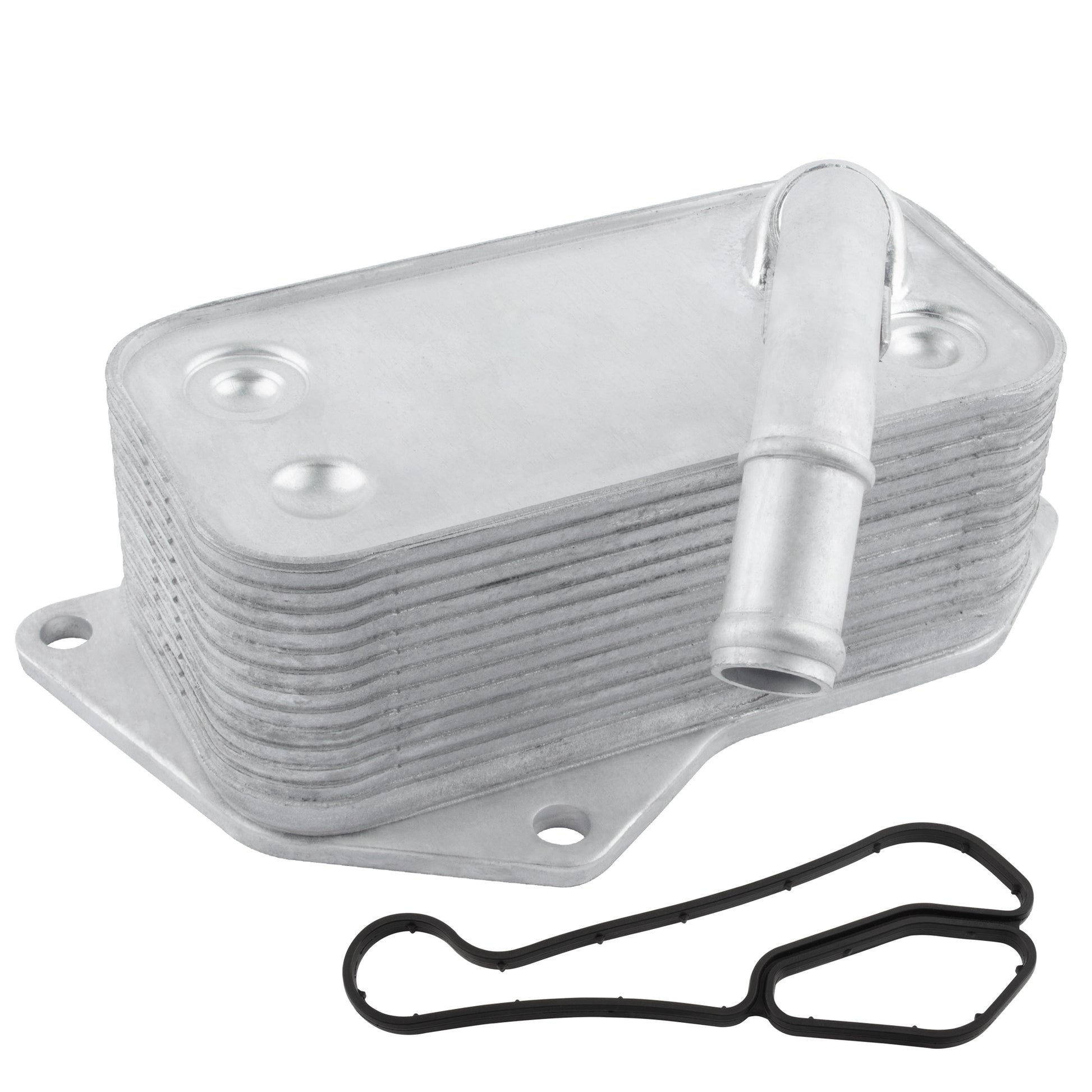 BOXI 11427525333 90689 Engine Oil Cooler Fit for BMW E60 E61 E70 128i 228i 320i 328i 525i 528i 530i