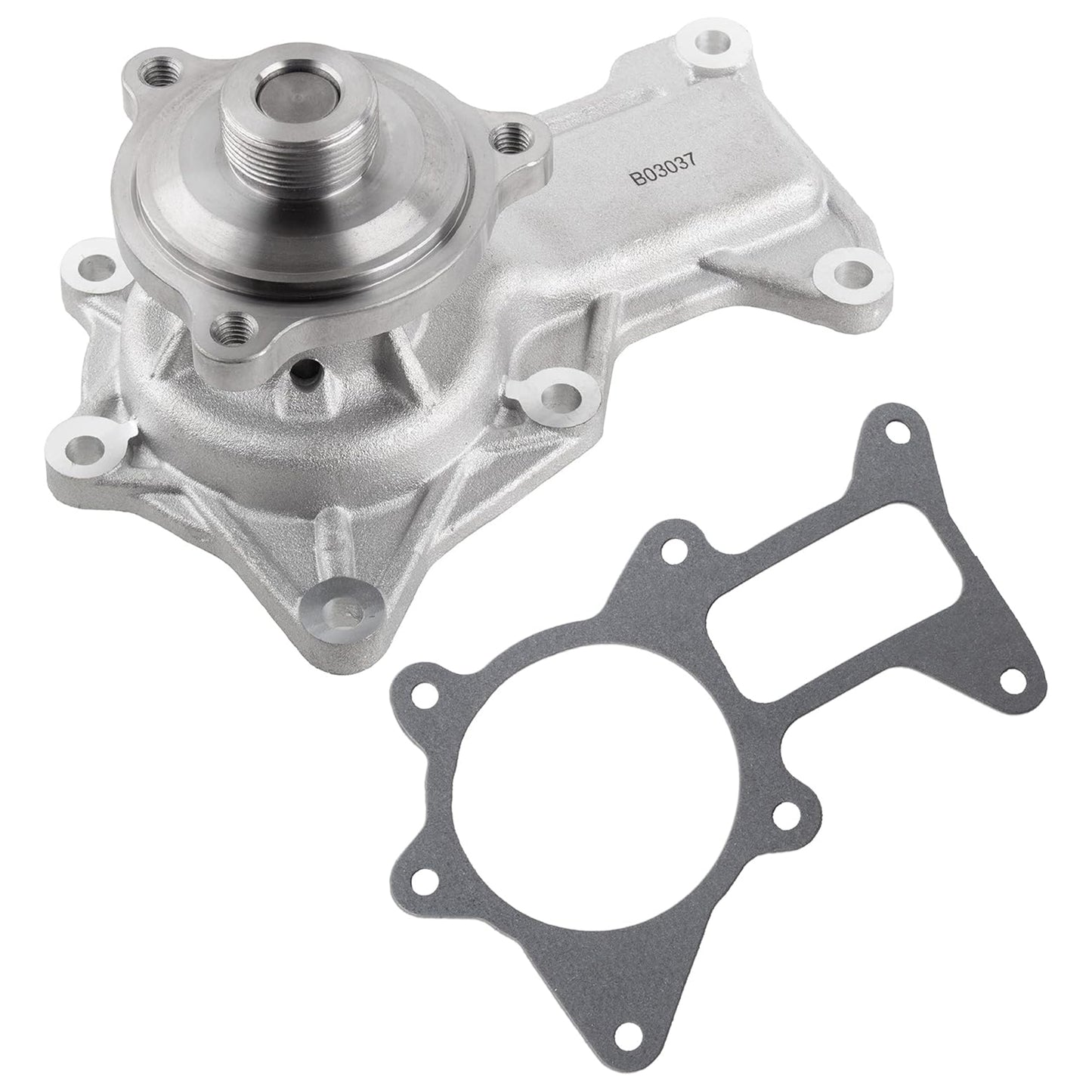 BOXI Water Pump w/Gasket Fit for 2007 2008 2009 2010 2011 for Jeep Wrangler 3.8L V6 Replace 252-917