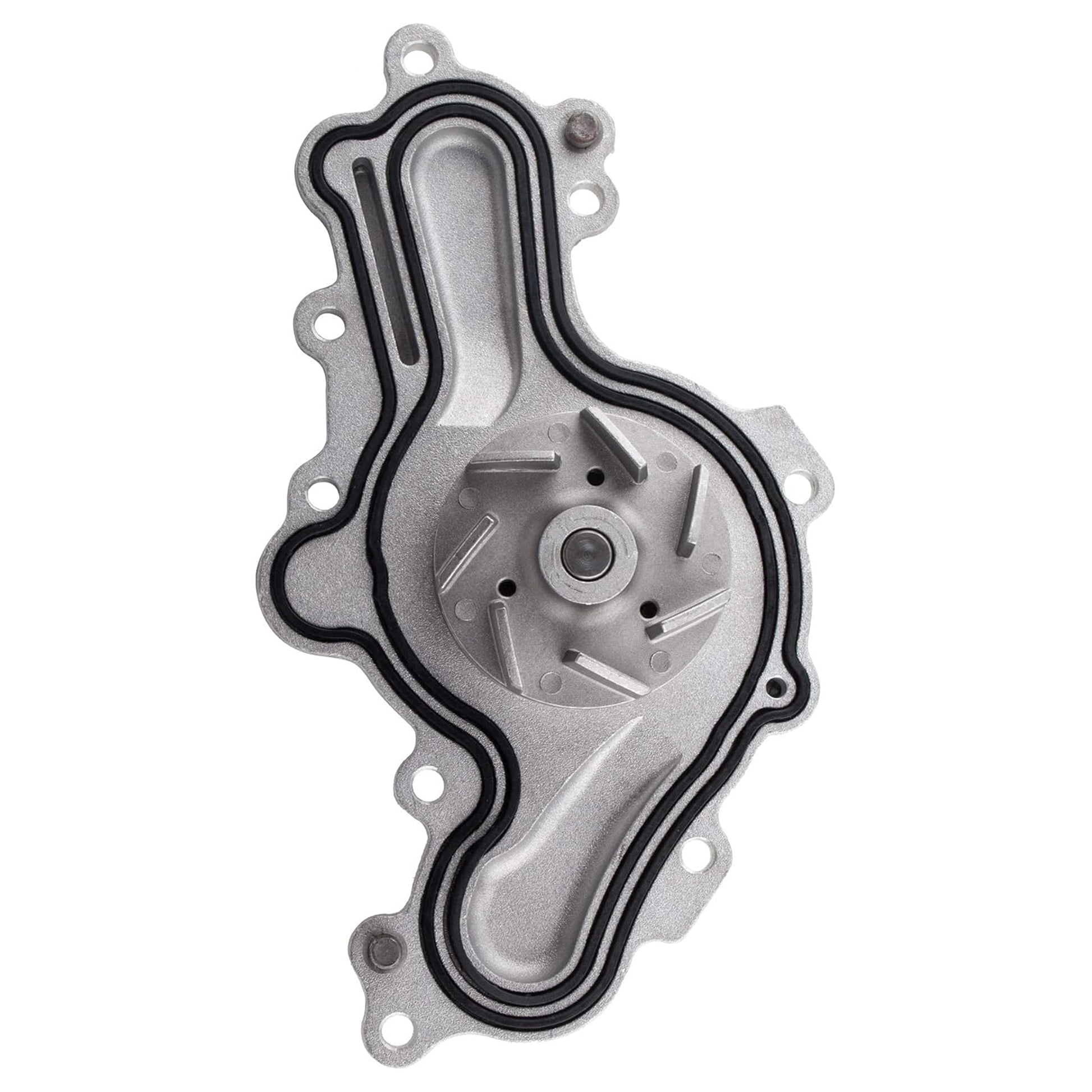 BOXI Engine Water Pump w/Double-Row Sprocke & Gasket Fit for Ford Edge Explorer Flex 2011-2019 / — product photo 5