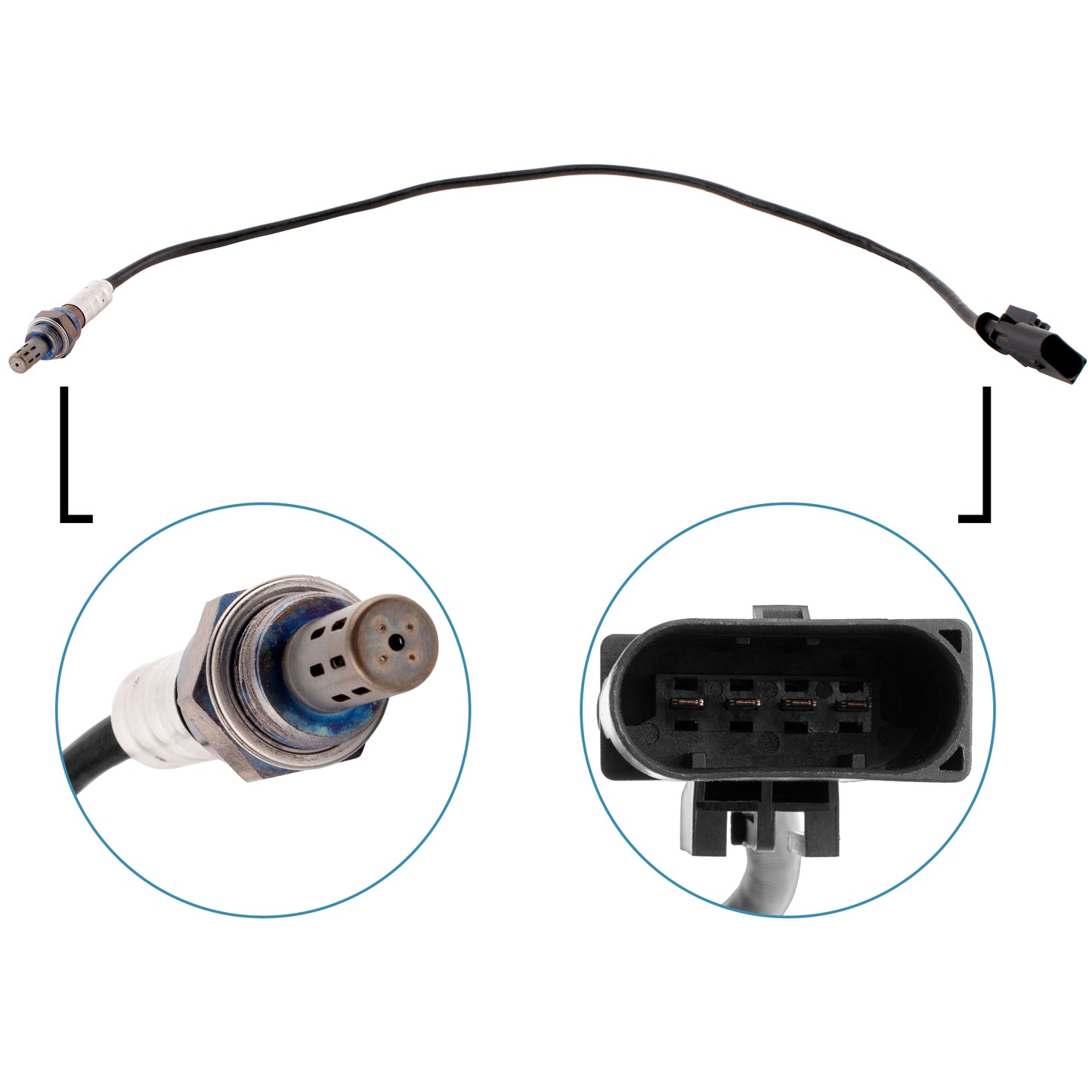 BOXI Oxygen O2 Sensor Fits for Mini Cooper S Hatchback 2007 2008 — product photo 2