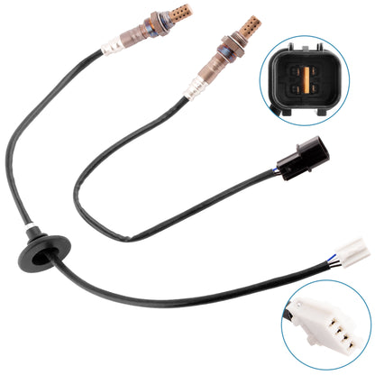 BOXI (Set of 2) Oxygen Sensors 1 Upstream & 1 Downstream O2 Oxygen Sensors Fit for Mitsubishi