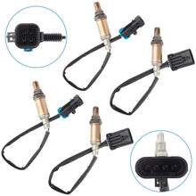 BOXI 4pcs Oxygen O2 Sensor Upstream+Downstream Compatible for Chevy GMC Cadillac Escalade Avalanche