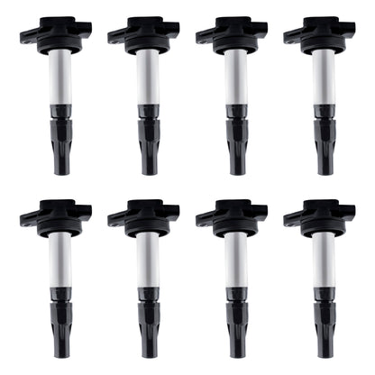 BOXI (Pack of 8) New Ignition Coils Compatible With Jaguar S-Type XF XJ8 XJR XK8 Land Rover LR3