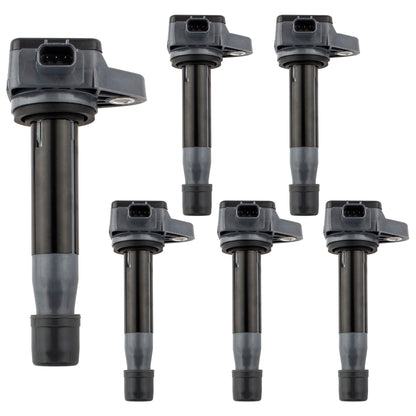BOXI Set of 6 Ignition Coil Pack Fit for Acura MDX RDX RL TL TSX 2009-2014