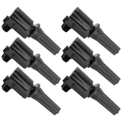 BOXI 6pcs Ignition Coils Compatible for Lincoln LS 2000 2001 2002 2003 2004 2005 3.0L — product photo 2