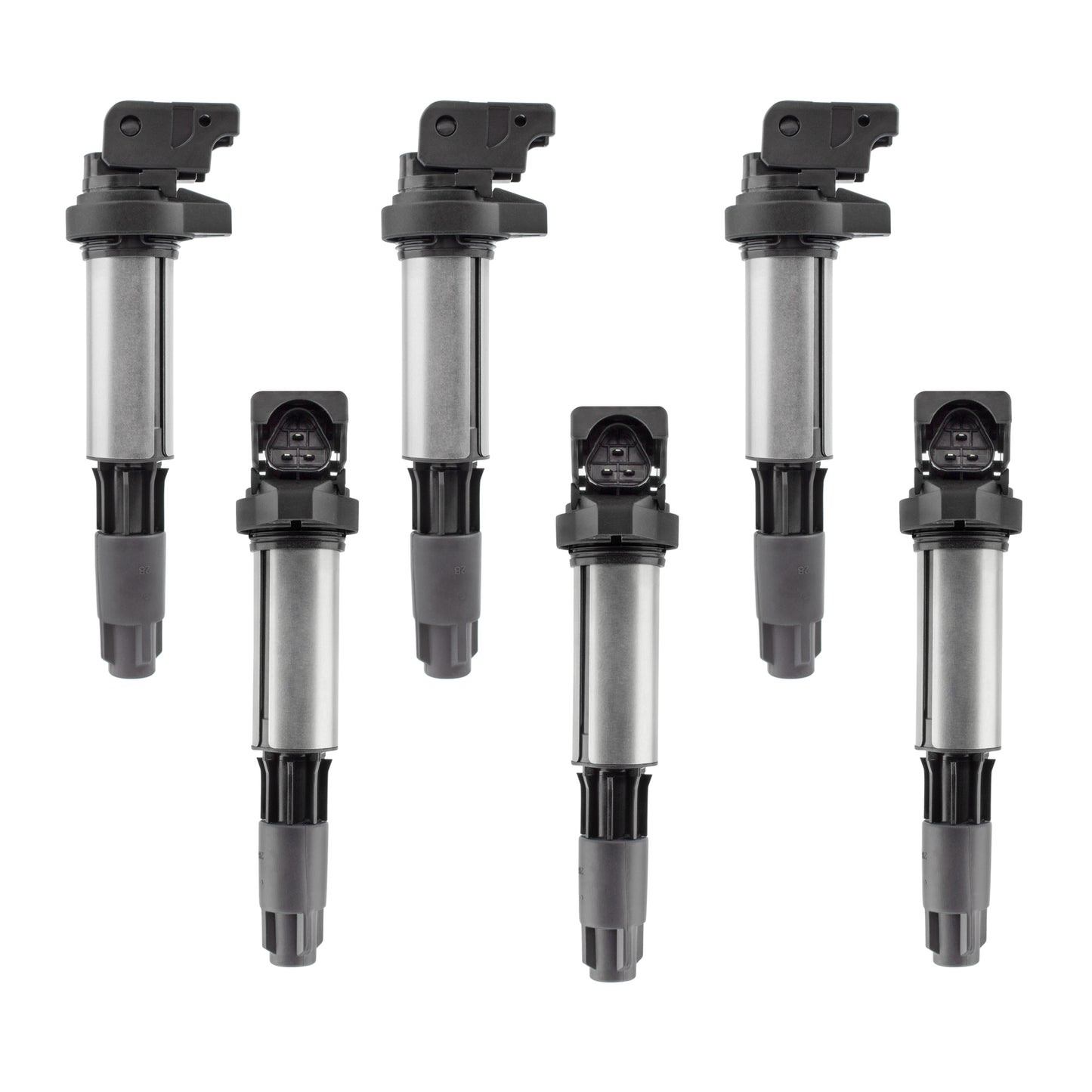 BOXI 6pcs Ignition Coils for BMW 320i 325Ci 325xi 330i 330Ci 330xi 525i 530i 745i 745Li 750i 750Li