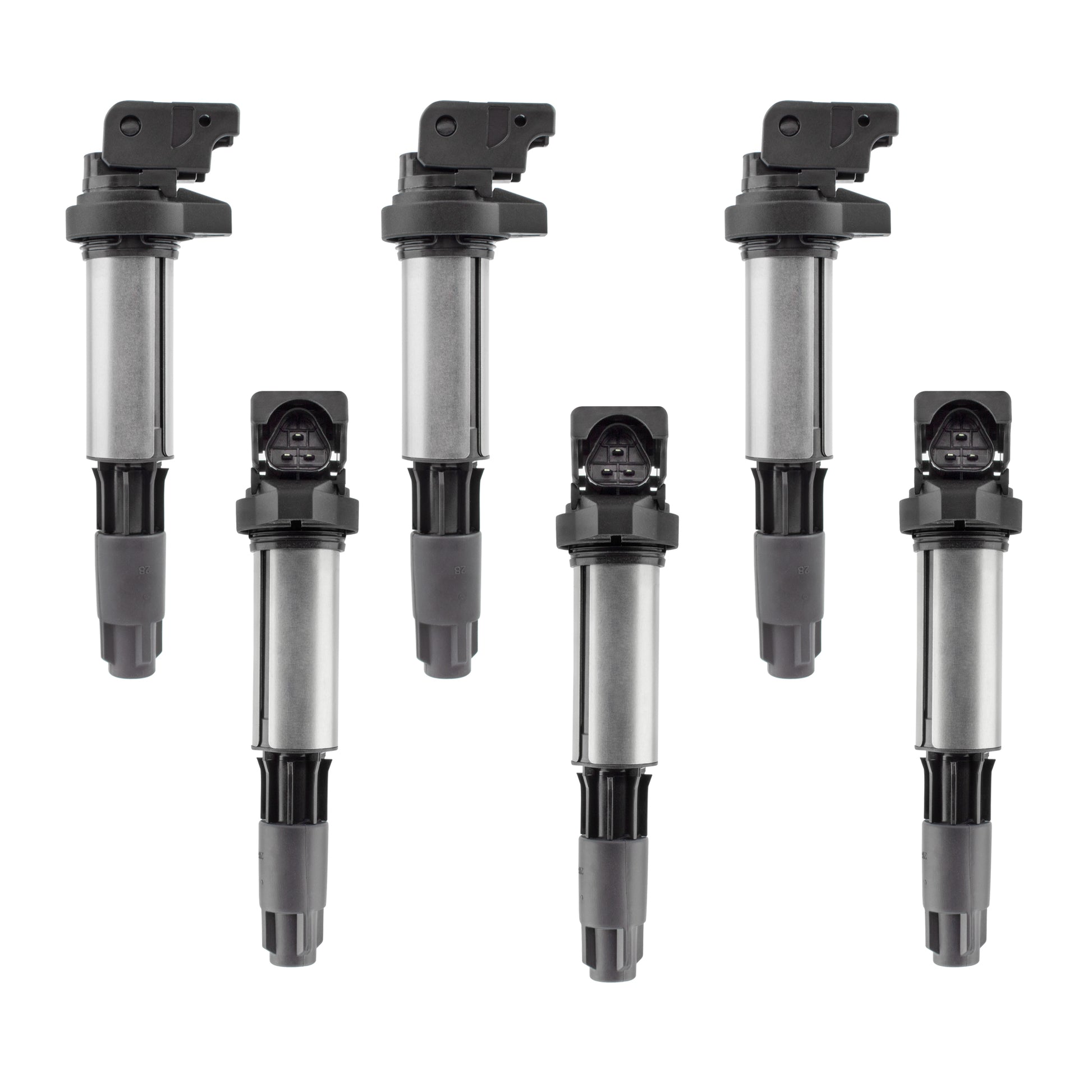 BOXI 6pcs Ignition Coils for BMW 320i 325Ci 325xi 330i 330Ci 330xi 525i 530i 745i 745Li 750i 750Li