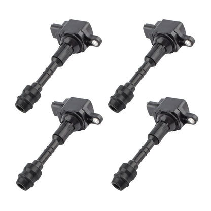 BOXI Ignition Coils Pack Compatible with Nissan Altima Sentra X-trail L4 2.5L 2002-2013, Replaces — product photo 2