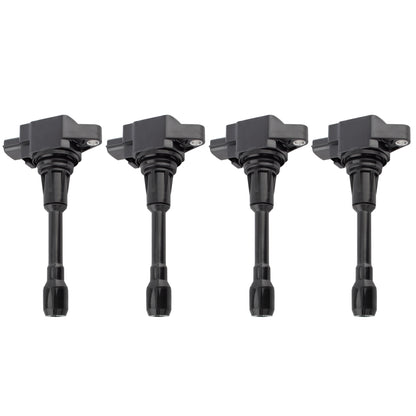 BOXI Ignition Coil Pack Set of 4 - Compatible with Nissan & Infiniti Vehicles - 2007-2017 Altima