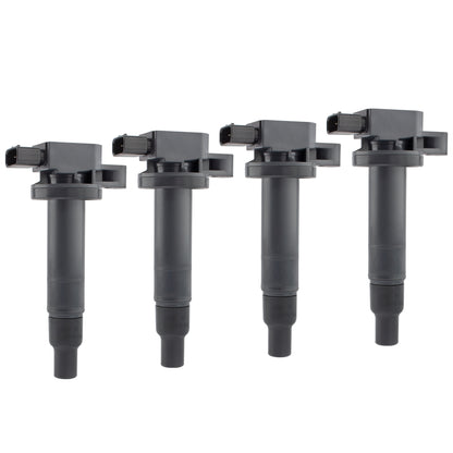 BOXI Ignition Coil Pack Set of 4 Compatible with Toyota Scion xA xB Toyota EchoPrius Prius C Yaris — product photo 2