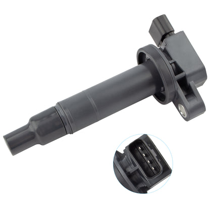 BOXI Ignition Coil Pack Set of 4 Compatible with Toyota Scion xA xB Toyota EchoPrius Prius C Yaris — product photo 3