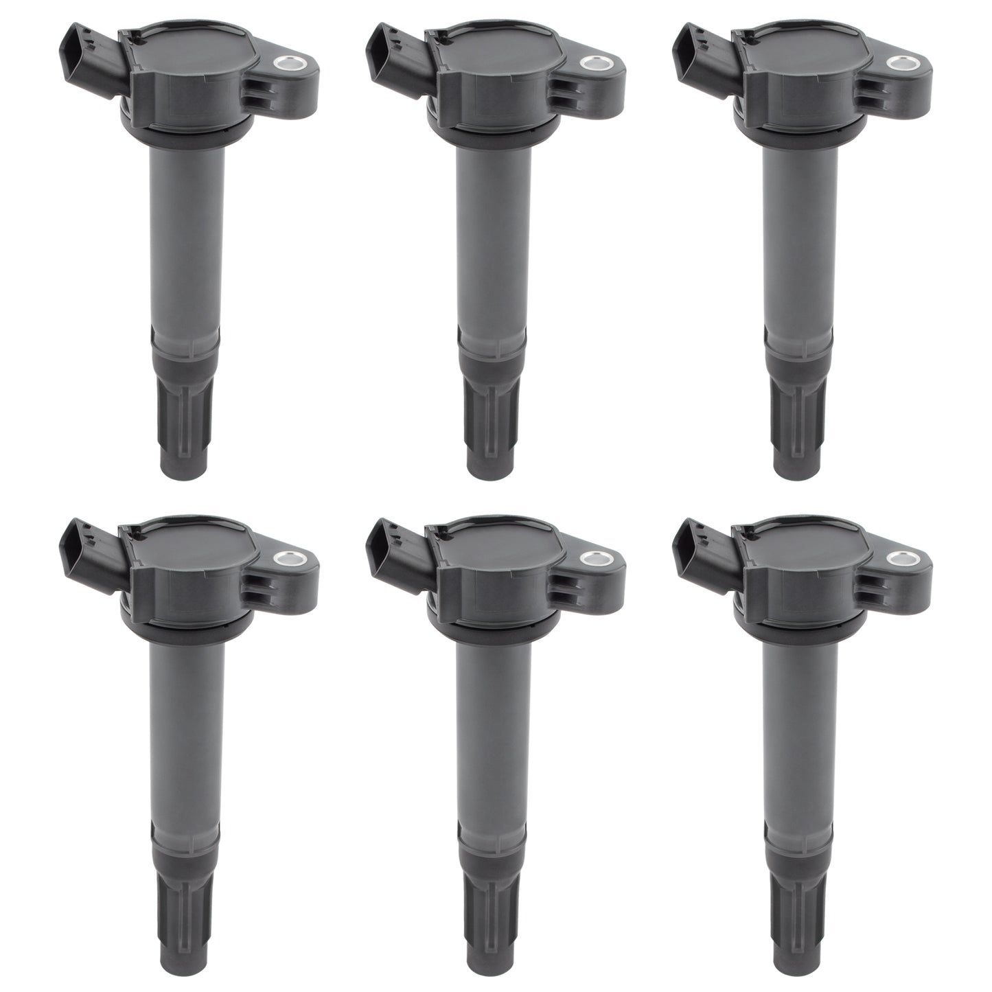 BOXI 6pcs Ignition Coils Fit for Toyota Avalon Camry RAV4 Highlander Sienna Venza