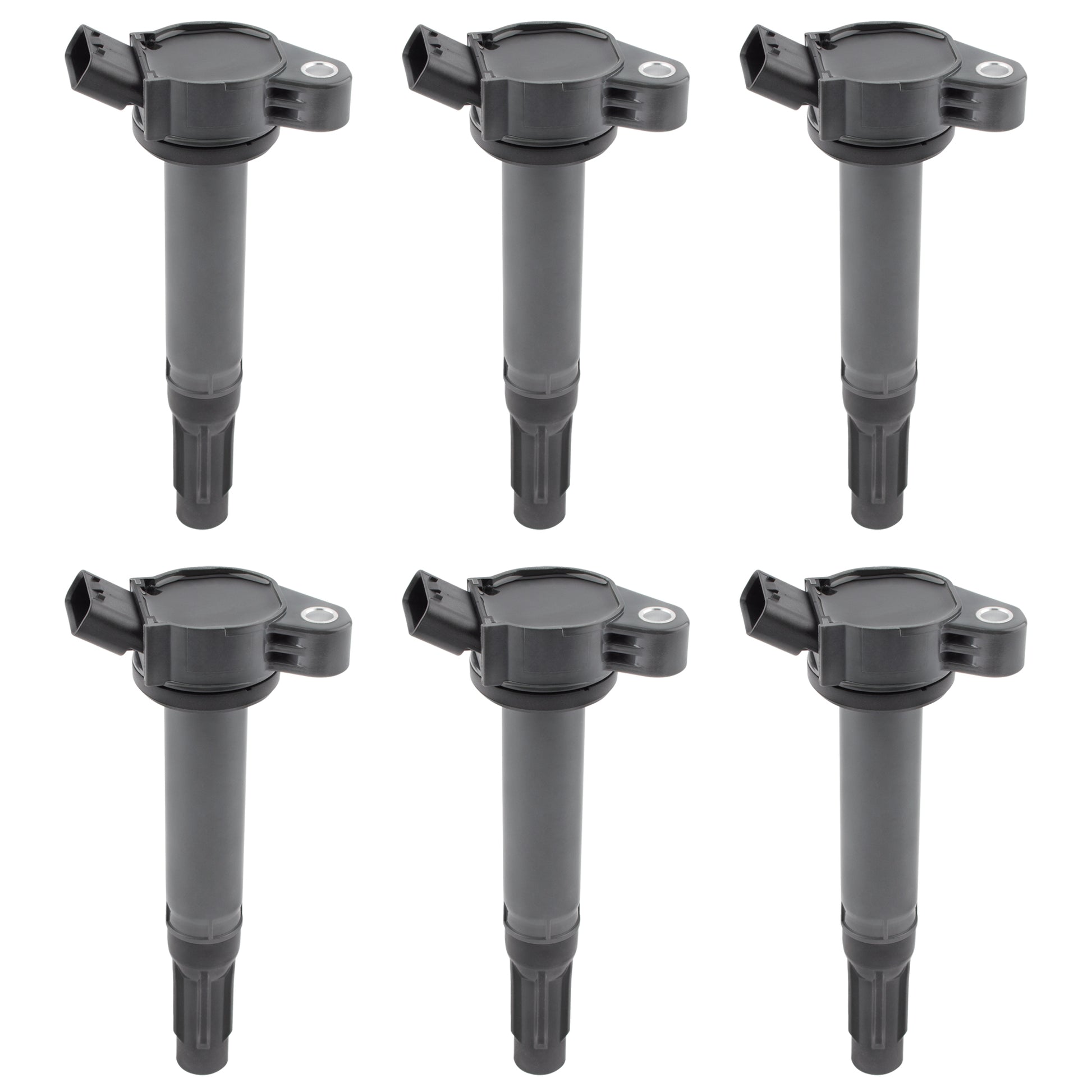 BOXI 6pcs Ignition Coils Fit for Toyota Avalon Camry RAV4 Highlander Sienna Venza