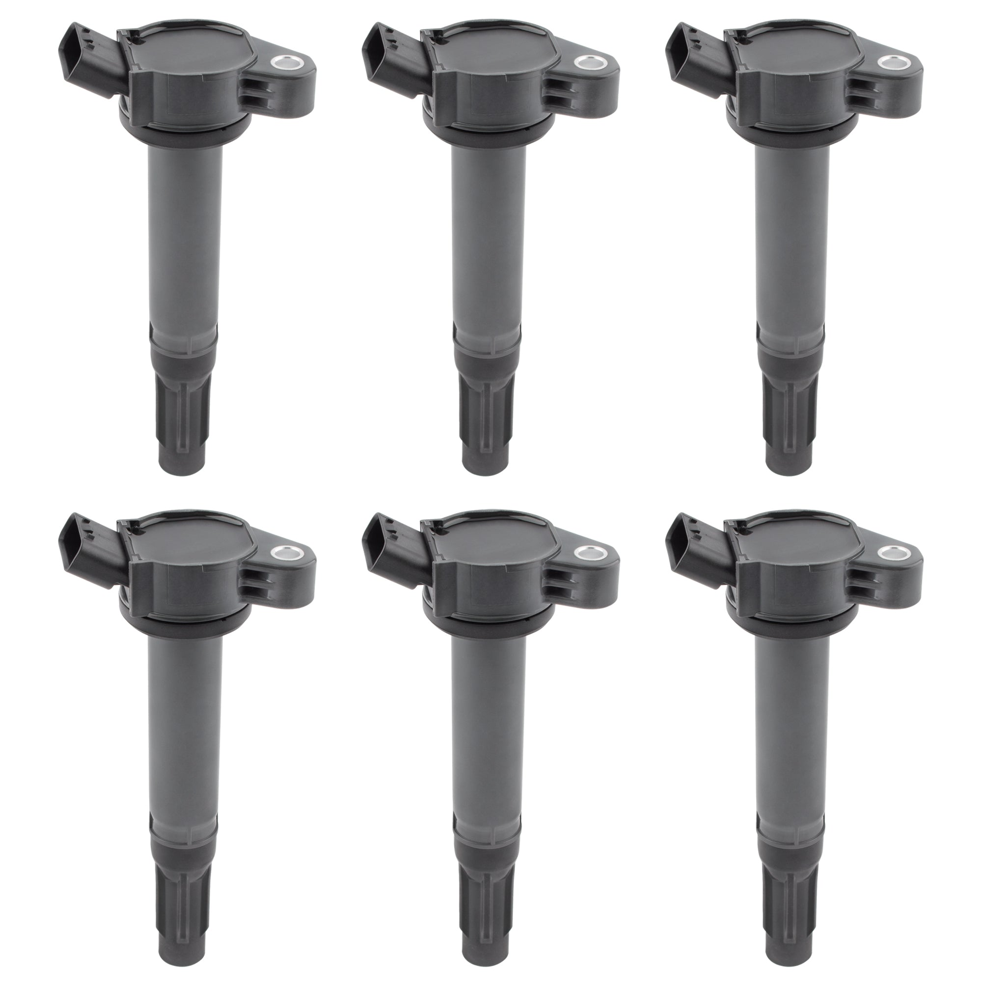 BOXI 6pcs Ignition Coils Fit for Toyota Avalon Camry RAV4 Highlander Sienna Venza