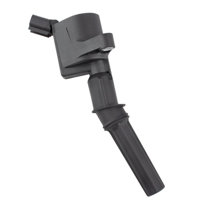 BOXI Set of 1 Curved Boot Ignition Coil Compatible for Ford Lincoln Mercury 4.6L 5.4L V8