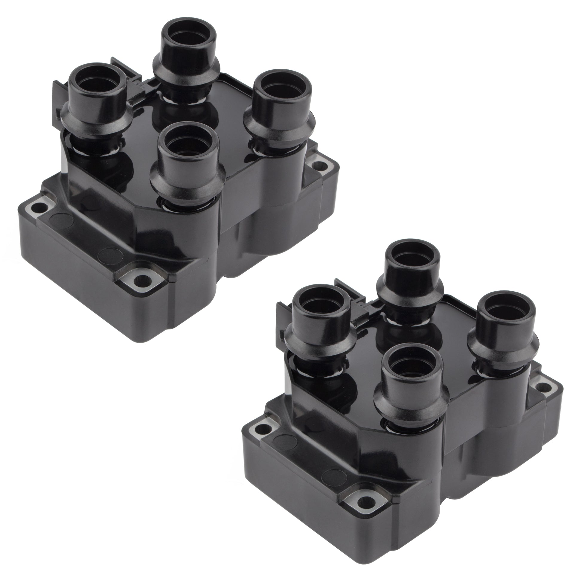 BOXI Set of 2 Ignition Coil Pack Compatible for Ford Lincoln Mazda Mercury F150 F250 Contour E150