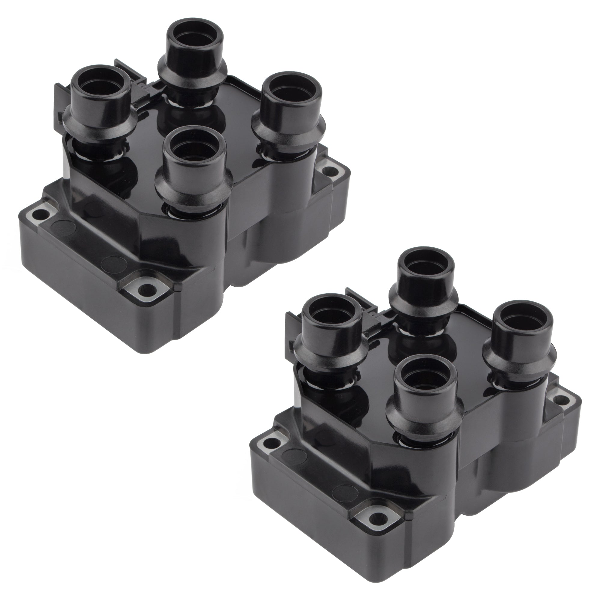 BOXI Set of 2 Ignition Coil Pack Compatible for Ford Lincoln Mazda Mercury F150 F250 Contour E150